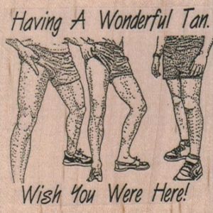 Having A Wonderful Tan 2 1/2 x 2 1/4-0