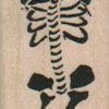 Skeleton Silhouette 1 x 2 3/4-0