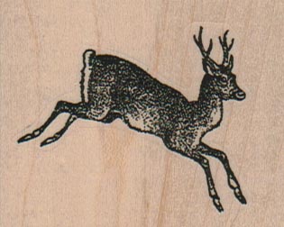 Deer 2 1/4 x 1 3/4