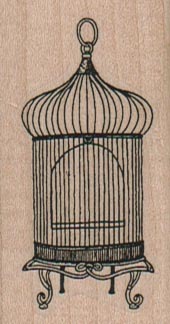 Minaret Bird Cage 1 1/4 x 2 1/4