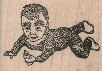 Tattoo Baby (Small) 2 1/2 x 1 3/4