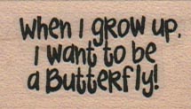 When I Grow Up 1 x 1 1/2