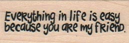 Everything In Life 3/4 x 1 3/4