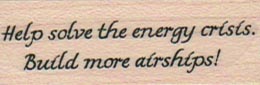 Help Solve The Energy Crisis 3/4 x 1 3/4