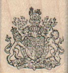 British Coat Of Arms 1 x 1