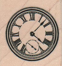 Clock/Pocket Watch 1 1/2 x 1 1/2