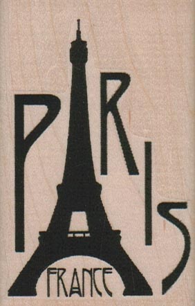 Paris France Eiffel Tower 2 x 3