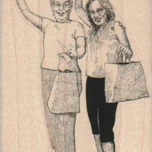 Waving Ladies 2 1/2 x 3 3/4-0