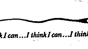 I Think I Can 3/4 x 1 3/4-0