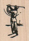 Golfer 1 1/4 x 1 1/2