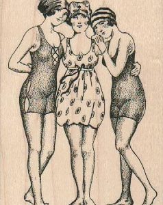 Vintage Swimsuit Trio 2 1/2 x 3 1/2-0