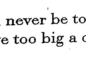 You Can Never/Dick 3/4 x 2 1/2-0