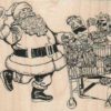 Shopping Cart Santa 3 1/2 x 2 3/4-0