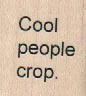 Cool People Crop 1 x 1