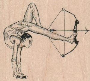 Contortionist Archer 3 1/4 x 2 3/4-0