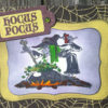 Witch Stirring Cauldron With Bone 3 1/2 x 2 1/2-37173
