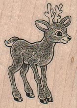 Cute Reindeer 1 3/4 x 2 1/4