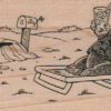 Groundhog Relaxing 2 x 4 1/2-0