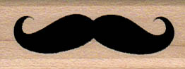 Handlebar Moustache Small 3/4 x 1 3/4