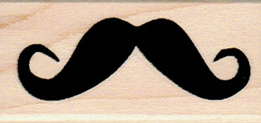 Curly Moustache 1 1/4 x 2 1/2
