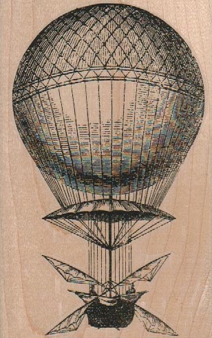 Balloon Airship 3 1/4 x 5