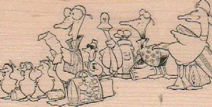 Vacationing Ducks 1 3/4 x 3 1/2-0