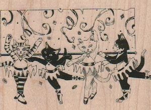 Cat Ballerinas 3 1/2 x 2 1/4-0