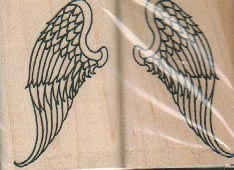 Wings Set Of Two each 1 1/4 x 1 3/4
