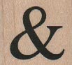 Ampersand Large 1 1/4 x 1