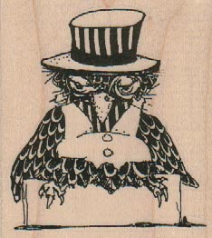 Owl On Box 2 1/2 x 2 3/4