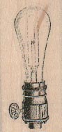 Steampunk Lightbulb 1 x 2