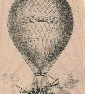 Steampunk Balloon 3 x 4-0