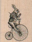 Rabbit On Bicycle(sm) 1 1/4 x 1 1/2