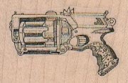 Steampunk Gun 2 x 1 1/4