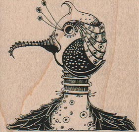 Steampunk Bird Head 3 x 2 3/4