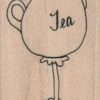 Wheeled Tea Kettle 1 3/4 x 3-0