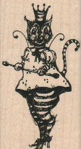 Cat In Crown 1 3/4 x 3 1/4-0