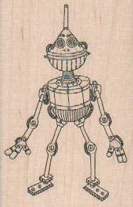 Steampunk Robot 2 x 3