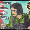 Lady With Scissors 3 1/2 x 2 1/2-39936