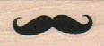 Mini Handlebar Mustache 3/4 x 1 1/4