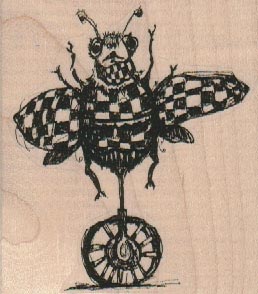 Wheeled Bee 2 3/4 x 3