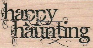 Happy Haunting 1 3/4 x 3 1/4-0