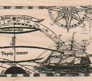 Nautical Collage 3 x 6 1/4-0
