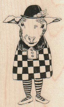 Sheep with Legs 2 1/4 x 3 1/2