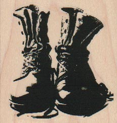 Pair of Boots 2 1/2 x 2 1/2