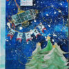 Whimsical Flying Police Box 2 1/2 x 2 1/2-43213