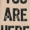 You Are Here 1 1/2 x 2 1/2-0