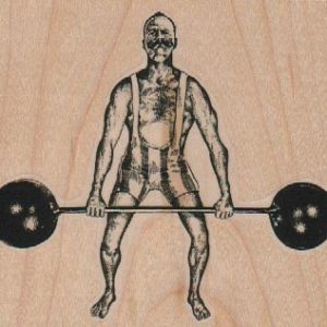 Circus Strongman 3 3/4 x 3 1/4-0