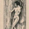 Large Nude in Bottle 2 x 3 3/4-0