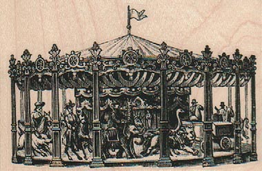 Victorian Carousel 4 x 2 1/2
